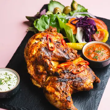 ½ Chicken at The Flame