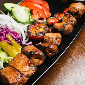 Lamb Shish at The Flame