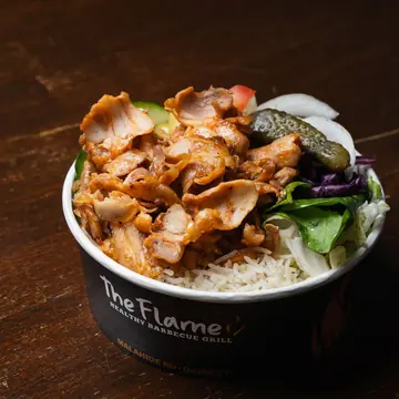 Lunch Chicken Bowl at The Flame
