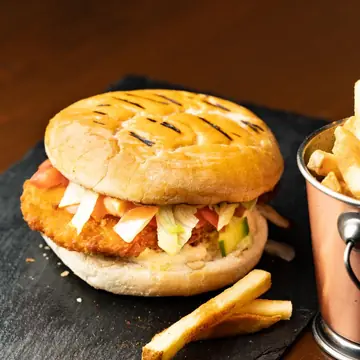 Chicken Fillet Burger at The Flame
