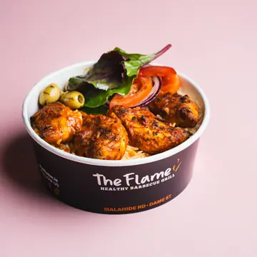 Lunch Peri Peri Chicken Rice at The Flame