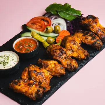 Peri Peri Wings at The Flame