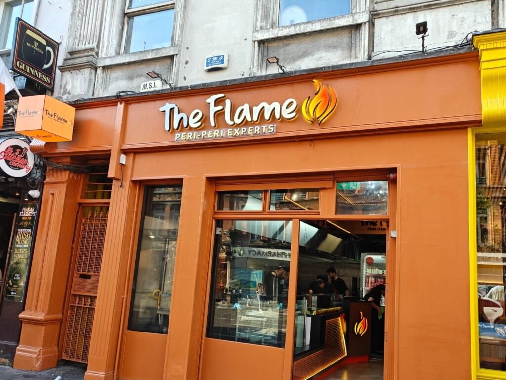 The Flame Dame Street shopfront, 63A Dame Street, Temple Bar, Dublin
