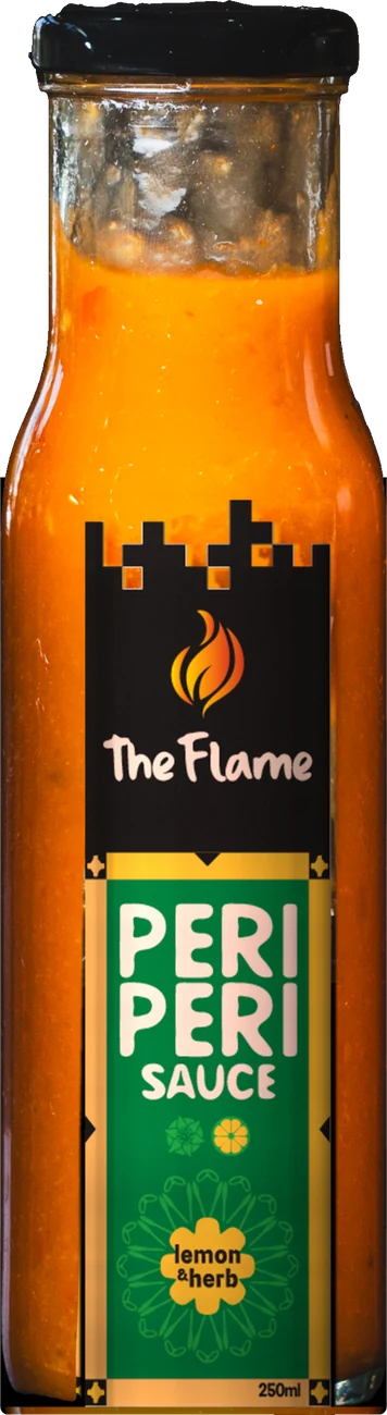The Flame Lemon & Herb peri peri sauce
